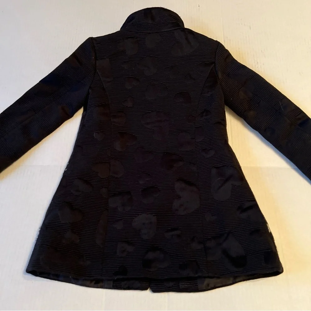Desigual Girl 3/4 Coat Black Kids - Picture 11 of 11